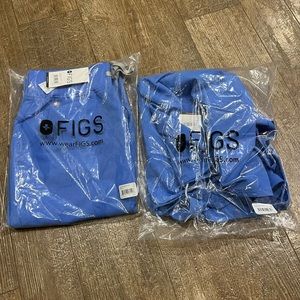 FIGS Cecil blue scrub set. NWT. Never worn.